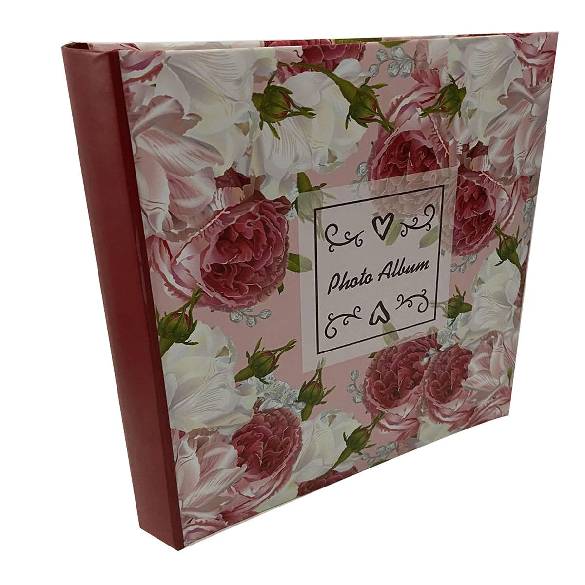 Фотоальбом 200ф 10X15см, бум.карм. с мемо, книжный переплет Фотоальбом 200ф 10X15см, бум.карм. с мемо, книжный переплет