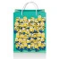 Minions 2. Пакет подарочный малый (зеленый), 180*223*100 мм (рисованные)