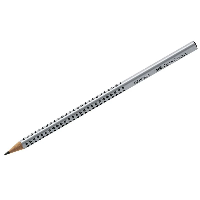 Карандаш ч/г Faber-Castell "Grip 2001" B, трехгран., заточенный. Карандаш ч/г Faber-Castell "Grip 2001" B, трехгран., заточенный.
