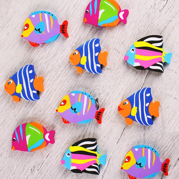 Ластик "Darvish" цветной "Рыбка"