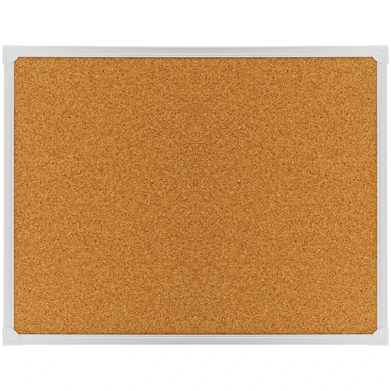 Доска пробковая OfficeSpace, 45*60см, алюминиевая рамка
