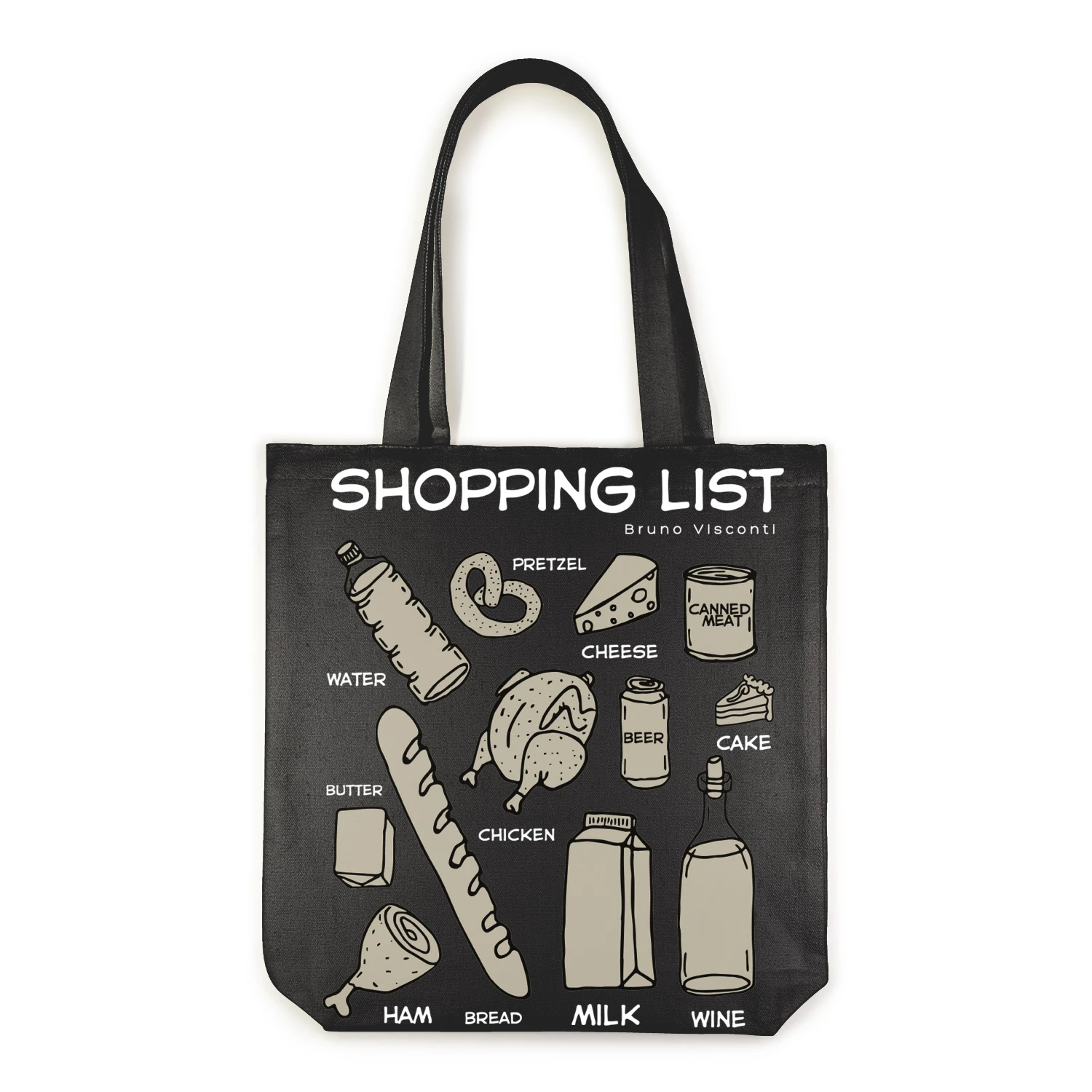 СУМКА-ШОППЕР BLACK "MARKET" 34х36 см