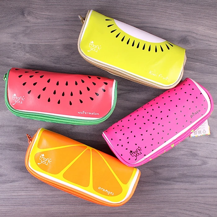 Пенал мягкий тубус "Darvish" ассорти "фрукты"