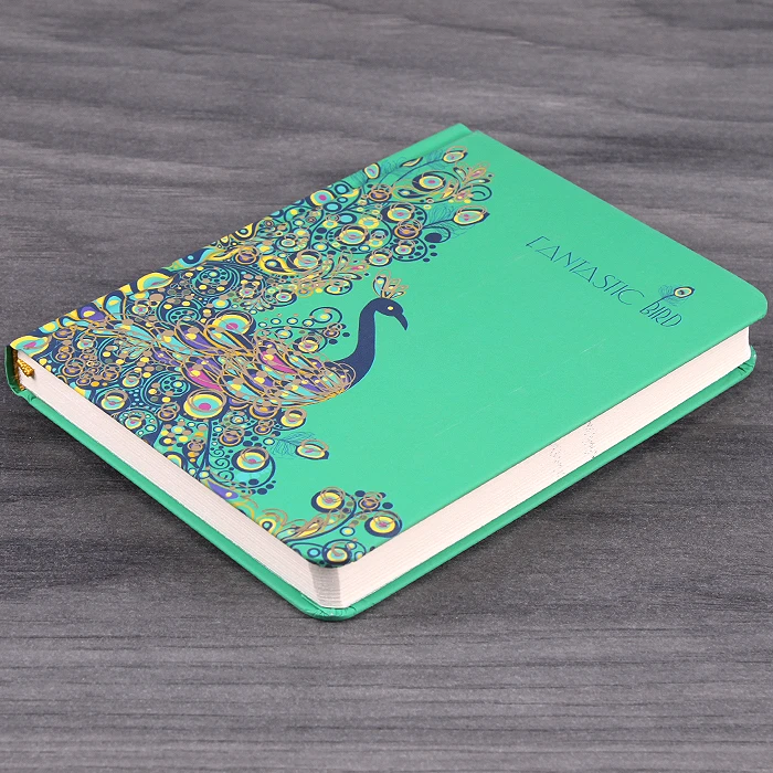 Книжка записная А6 96л. "Золотой павлин" тв. переплет, фольга, Книжка записная А6 96л. "Золотой павлин" тв. переплет, фольга,