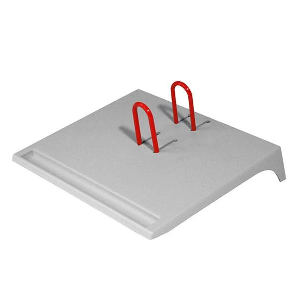 Подставка д/календарей СТАММ 205х175х37 мм серый пластик: ПК26 штр.: