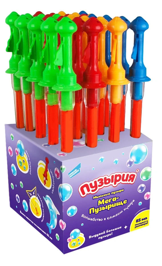 Мыльные пузыри "Мега-Пузырище" Мыльные пузыри "Мега-Пузырище"
