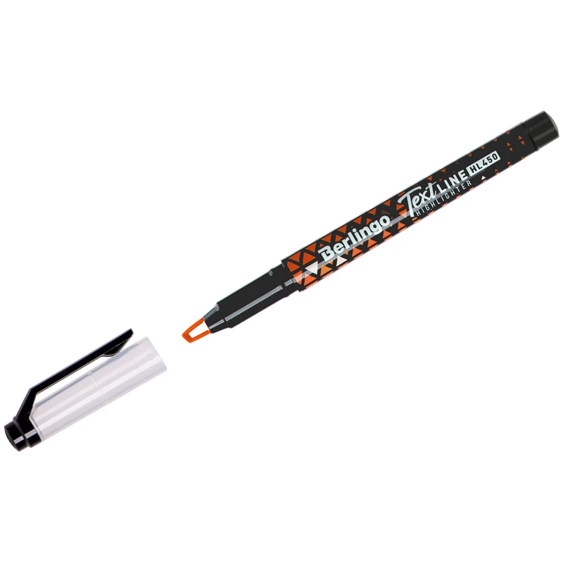 Текстовыделитель Berlingo "Textline HL450", оранжевый 0,5-4мм.