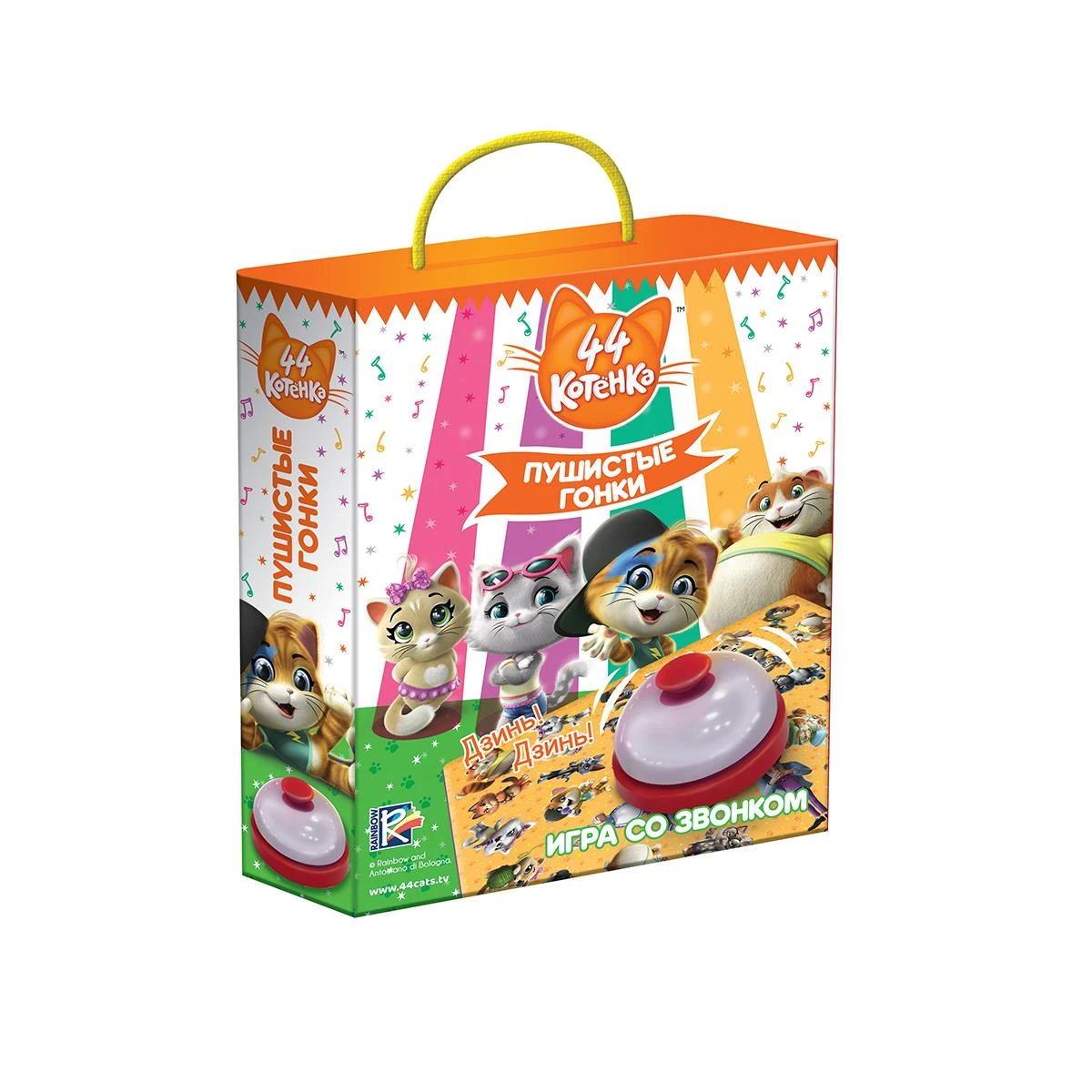 Арт.VT8010-05 Игра со звонком 44 Котенка "Пушистые гонки" Арт.VT8010-05 Игра со звонком 44 Котенка "Пушистые гонки"