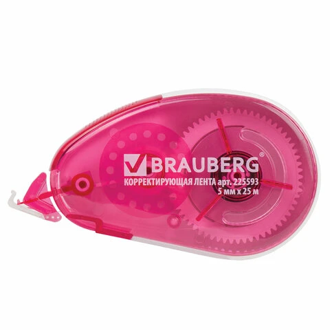 Корректирующая лента BRAUBERG "Maxi", увеличенная длина 5 мм х 25 м,