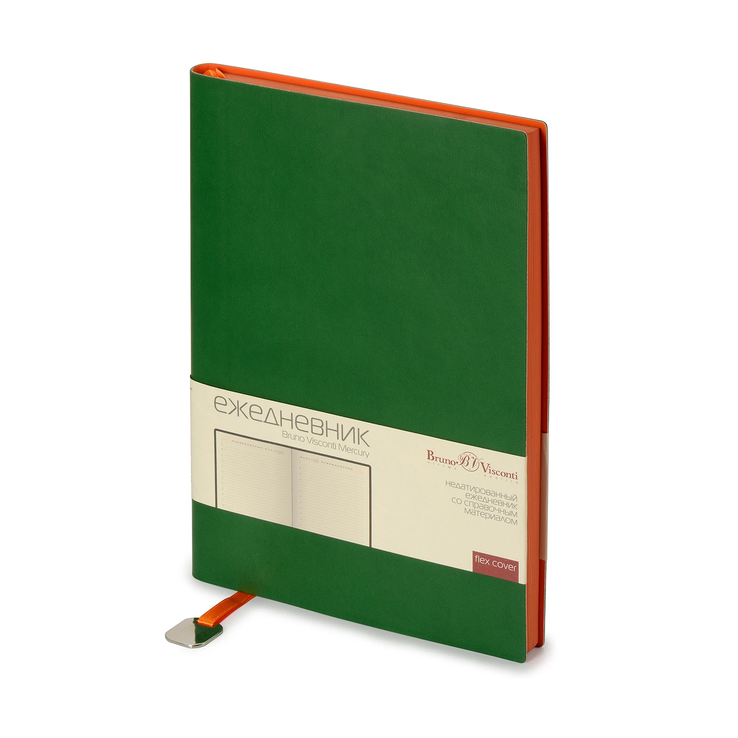 ЕЖЕДНЕВНИК А5 "MERCURY" (ЗЕЛЕНЫЙ) ЕЖЕДНЕВНИК А5 "MERCURY" (ЗЕЛЕНЫЙ)