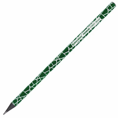 Карандаш чернографитный BRAUBERG "PREMIUM TURKEY", 1 шт., Карандаш чернографитный BRAUBERG "PREMIUM TURKEY", 1 шт.,