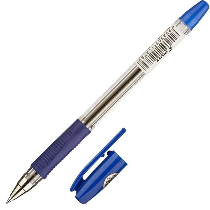 Ручка шарик. PILOT BPS 0,7 мм синий резин.грип: BPS-GP-F-L штр.: 4902505142789 Ручка шарик. PILOT BPS 0,7 мм синий резин.грип: BPS-GP-F-L штр.: 4902505142789