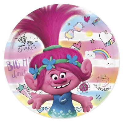Тарелка керамическая. Тролли Краски Тарелка керамическая. Тролли Краски