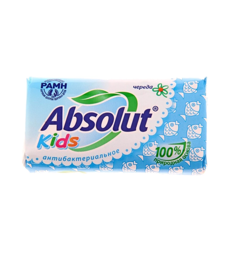 Absolut мыло 90гр KIDS Череда