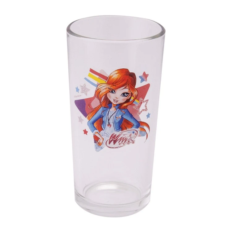 Стакан "Winx Club" Дизайн 1, 200 мл, стекло Стакан "Winx Club" Дизайн 1, 200 мл, стекло
