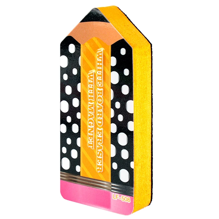 Губка-стиратель магнитная (для маркерной доски) "Карандаш" Губка-стиратель магнитная (для маркерной доски) "Карандаш"