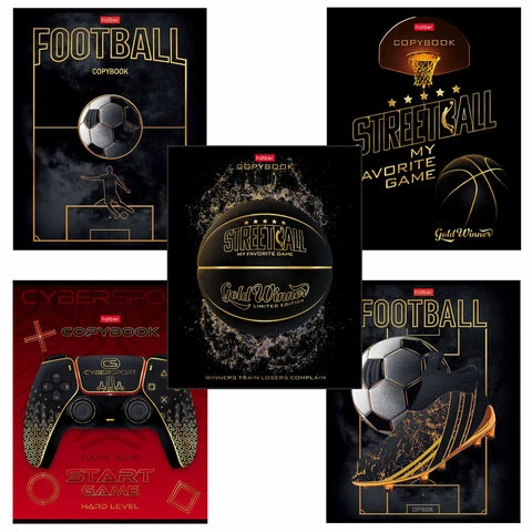 Тетрадь А5 48 листов, HATBER скоба, клетка, матовая ламинация, 3D, Тетрадь А5 48 листов, HATBER скоба, клетка, матовая ламинация, 3D,