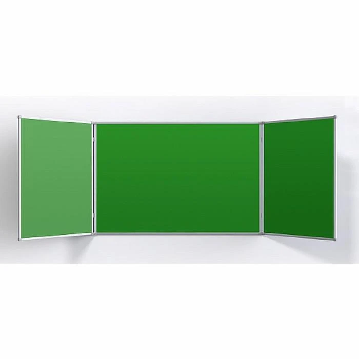 Доска магнитно-маркерная меловая 100х300 2-створ. штр. 4680237021823 Доска магнитно-маркерная меловая 100х300 2-створ. штр. 4680237021823