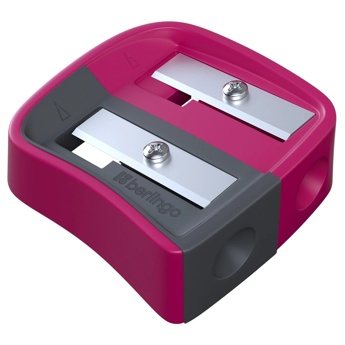 Точилка пластиковая Berlingo "Color Zone Duo", 2 отверстия, для Точилка пластиковая Berlingo "Color Zone Duo", 2 отверстия, для