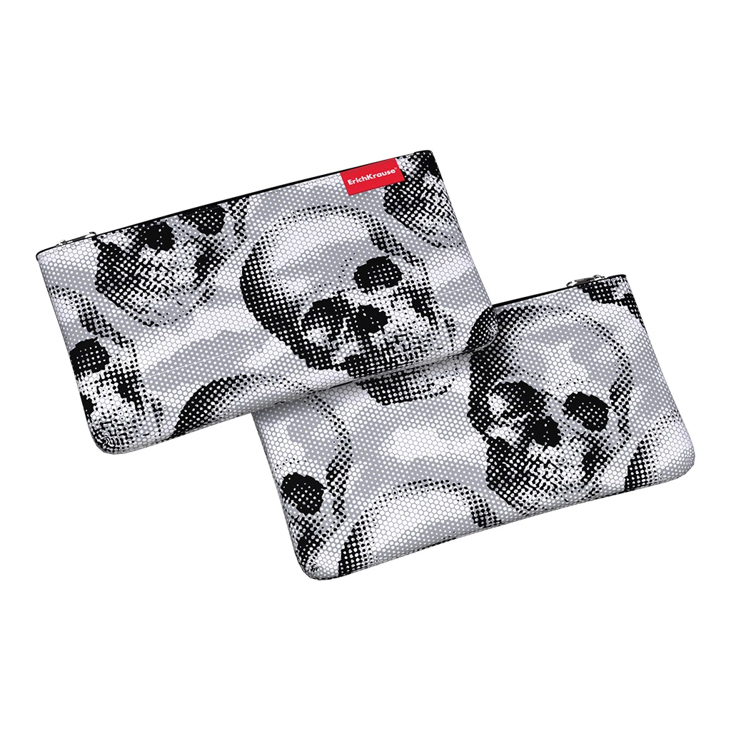 Пенал конверт ErichKrause® Light 220x120мм Pixel Skull Пенал конверт ErichKrause® Light 220x120мм Pixel Skull