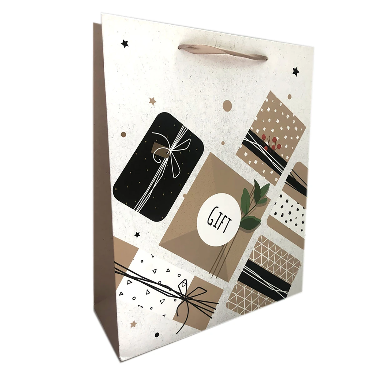 Подарочный пакет большой 26x32x10см, ламинированный