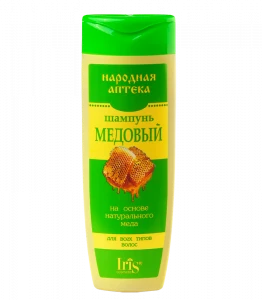 Iris Нар/аптека Шампунь Медовый для всех типов волос 400мл /12 шт Iris Нар/аптека Шампунь Медовый для всех типов волос 400мл /12 шт