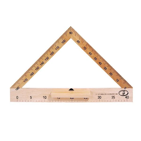 Транспортир 180 гр см дерев.: С176 штр.: 4601822000481