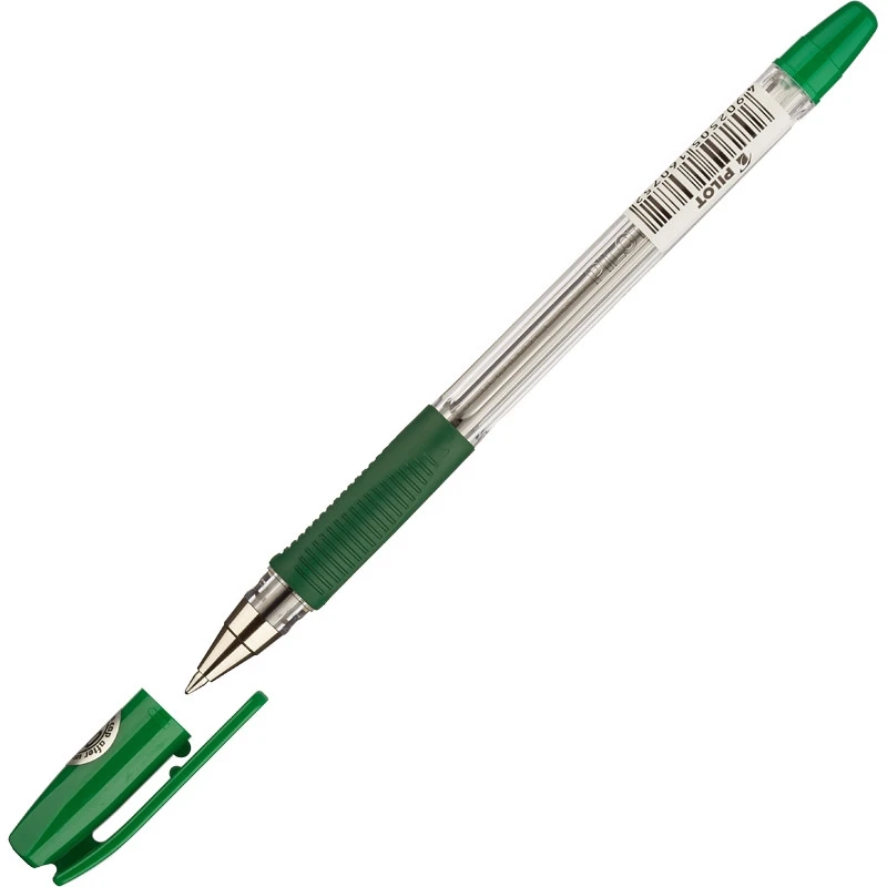 Ручка шариковая PILOT BPS-GP-F резин.манжет. зеленый 0,32мм Япония штр. Ручка шариковая PILOT BPS-GP-F резин.манжет. зеленый 0,32мм Япония штр.