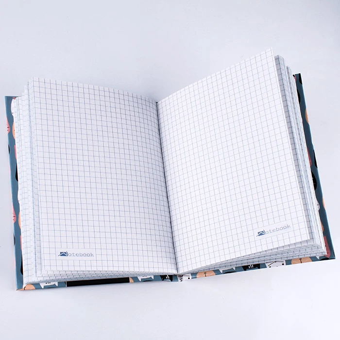 Престиж-блокнот А6 80л. кл. "Цветные мордочки" тв. переплет