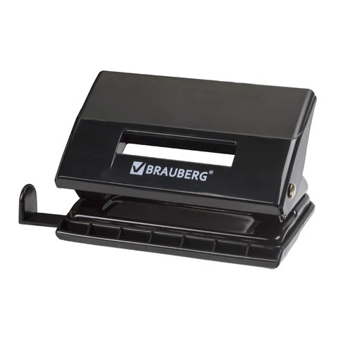 Дырокол BRAUBERG "Black Jack", до 10 листов, черный, 227795 Дырокол BRAUBERG "Black Jack", до 10 листов, черный, 227795