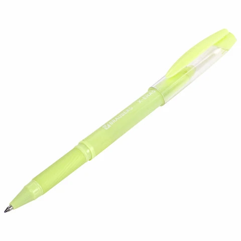 Ручка стираемая гелевая с грипом BRAUBERG X-ERASE PASTEL, СИНЯЯ, узел 0,7 мм,