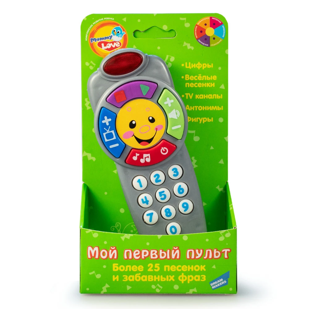 Игрушка развивающая музыкальная "Пульт" Игрушка развивающая музыкальная "Пульт"