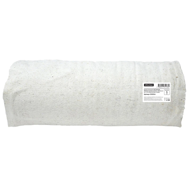 Полотно техническое ХПП плотное 150см*50м OfficeClean, 190г/м2, светлое,