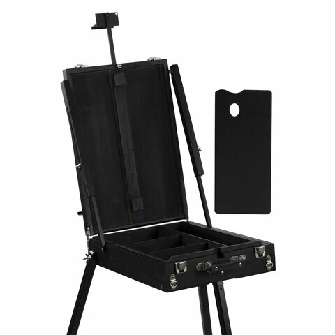 Этюдник-мольберт BRAUBERG ART PREMIERE, алюминиевые ножки, холст до 82 см,