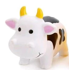 Игрушка для ванны коровка сетка, хенгтег КАПИТОШКА