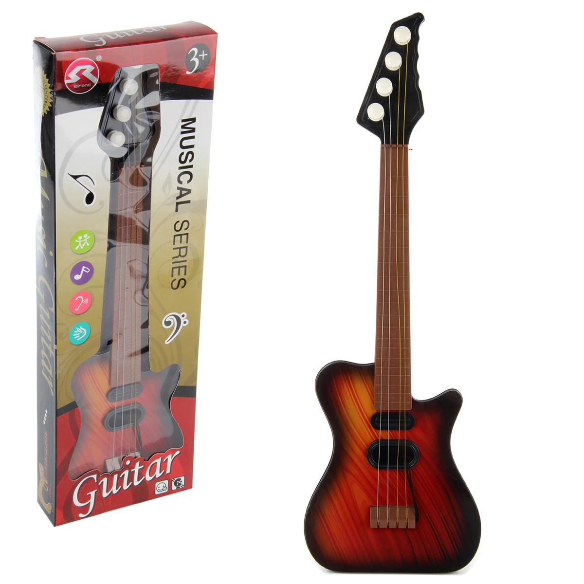 Гитара 15х4,5х43, коробка Гитара 15х4,5х43, коробка