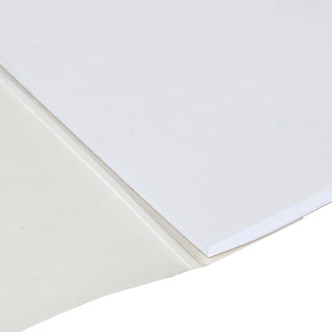 Альбом для рисования А4 40 л., склейка, обложка картон, подложка, BRAUBERG,